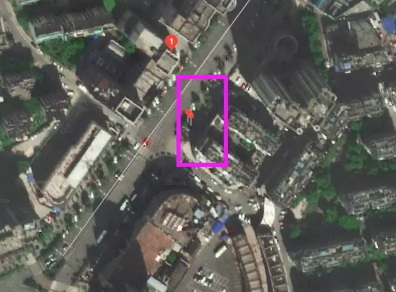 放線測量區域樓屋密集 放線測量區域樓屋密集